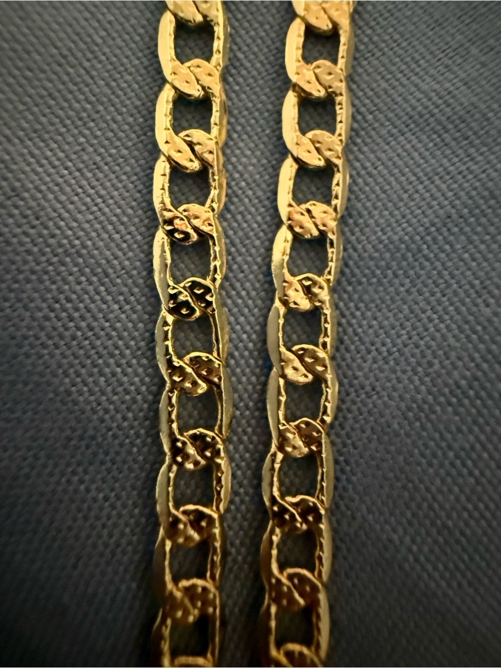 18k Gold Filled 20” Classic Figaro Link Chain Necklace